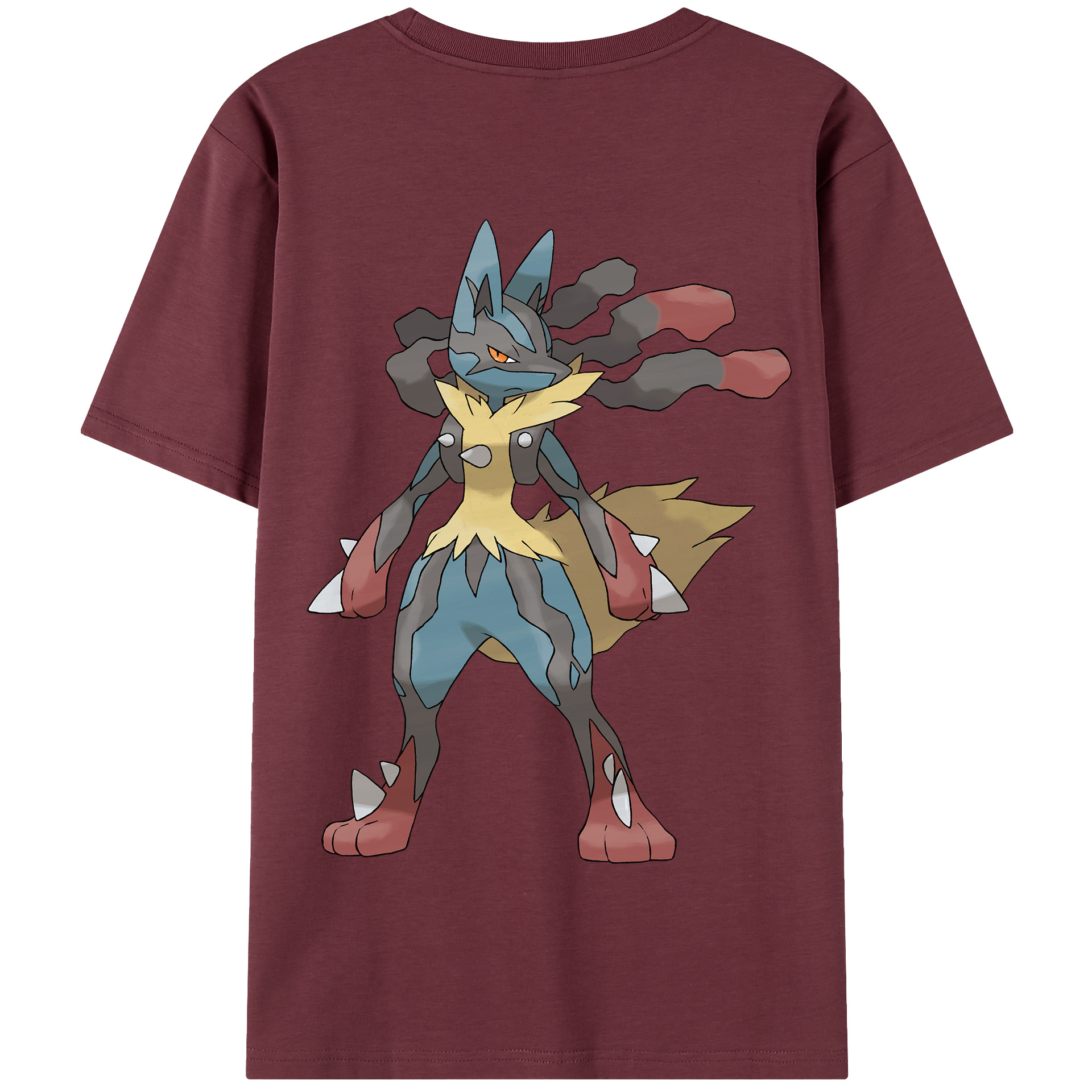 （画像用） ポケットモンスター Pokémon 綿100％半袖Tシャツ（背面プリント）